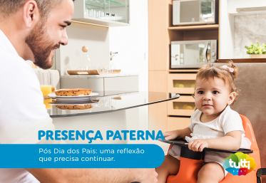 Presença paterna não é sobre grandes momentos, é sobre estar presente nos pequenos!