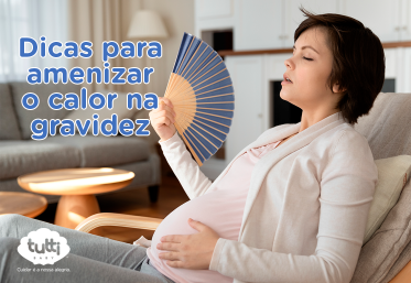Dicas para amenizar o calor na gravidez
