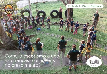 Como o ESCOTISMO ajuda as crianças e os jovens no crescimento!